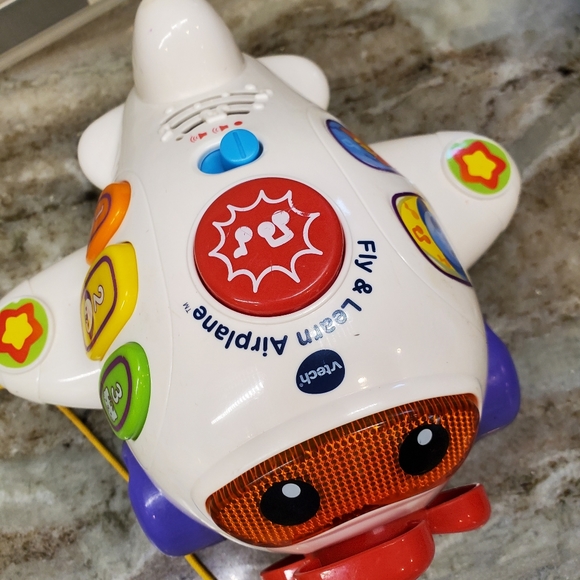 V-Tech Spina and Grin Snail And Fly and Learn Airplane - Picture 9 of 16